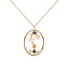 Thumbnail Image 1 of PDPAOLA  Scorpio 18ct Gold Plated Gemstones Pendant