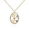 Thumbnail Image 1 of PDPAOLA  Sagittarius 18ct Gold Plated Gemstones Pendant