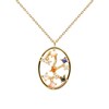 Thumbnail Image 0 of PDPAOLA  Sagittarius 18ct Gold Plated Gemstones Pendant