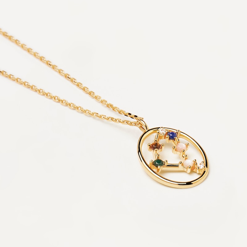 Main Image 2 of PDPAOLA  Pisces 18ct Gold Plated Sterling Silver