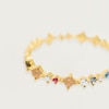 Thumbnail Image 2 of PDPAOLA  Papillon 18ct Gold Plated Gemstone Ring Size M-N