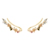 Thumbnail Image 1 of PDPAOLA  Euphoria 18ct Gold Plated Gemstone Stud Earrings