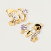 Thumbnail Image 1 of PDPAOLA  Royal 18ct Gold Plated Zirconia Stud Earrings
