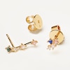 Thumbnail Image 1 of PDPAOLA  Aries 18ct Gold Plated Gemstones Stud Earrings