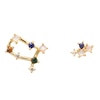 Thumbnail Image 0 of PDPAOLA  Gemini 18ct Gold Plated Gemstones Stud Earrings