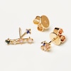 Thumbnail Image 1 of PDPAOLA  Cancer 18ct Gold Plated Gemstones Stud Earrings