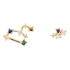 Thumbnail Image 1 of PDPAOLA  Leo 18ct Gold Plated Gemstones Stud Earrings