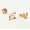Thumbnail Image 2 of PDPAOLA  Leo 18ct Gold Plated Gemstones Stud Earrings
