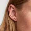 Thumbnail Image 3 of PDPAOLA  Leo 18ct Gold Plated Gemstones Stud Earrings