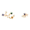 Thumbnail Image 0 of PDPAOLA  Virgo 18ct Gold Plated Gemstones Stud Earrings