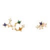 Thumbnail Image 1 of PDPAOLA  Virgo 18ct Gold Plated Gemstones Stud Earrings