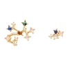 Thumbnail Image 0 of PDPAOLA  Sagittarius 18ct Gold Plated Gemstones Earrings