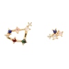 Thumbnail Image 1 of PDPAOLA  Capricorn 18ct Gold Plated Gemstones Earrings