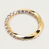 Thumbnail Image 3 of PDPAOLA Cavalier 18ct Gold Plated Zirconia Ring Size L