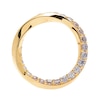 Thumbnail Image 1 of PDPAOLA  Cavalier 18ct Gold Plated Zirconia Ring Size M-N