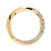 Thumbnail Image 2 of PDPAOLA  Cavalier 18ct Gold Plated Zirconia Ring Size M-N