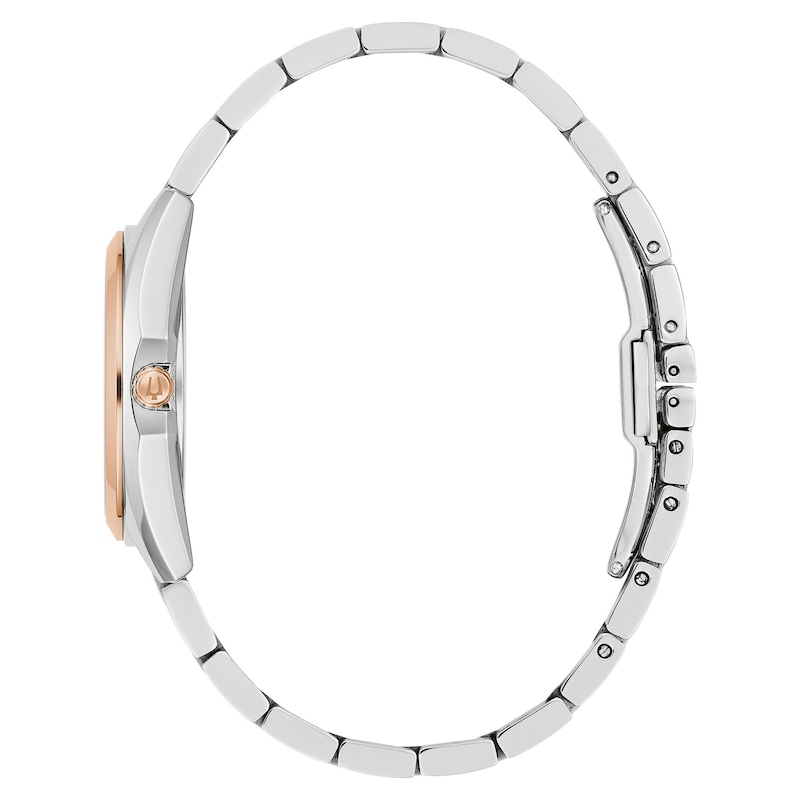 Main Image 2 of Bulova Classic Surveyor Ladies' Diamond Dot Two Tone Bracelet Watch