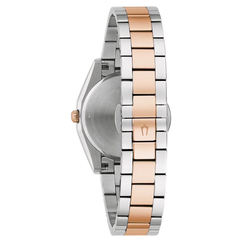 Main Image 3 of Bulova Classic Surveyor Ladies' Diamond Dot Two Tone Bracelet Watch