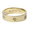 Thumbnail Image 1 of Fossil Sutton Shine Bright Gold Tone Band Ring - Size M