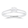 Thumbnail Image 1 of Engagement Ring The Forever Diamond 18ct White Gold 0.40ct Total Ring