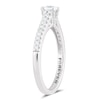 Thumbnail Image 2 of Engagement Ring The Forever Diamond 18ct White Gold 0.40ct Total Ring