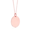 Thumbnail Image 2 of Rose Gold Tone Engravable Disc Pendant
