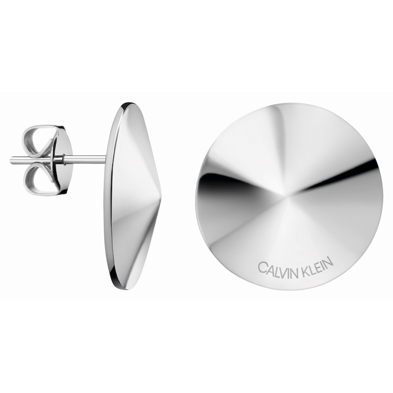 Calvin Klein Small Spinner Stainless Steel Stud Earrings