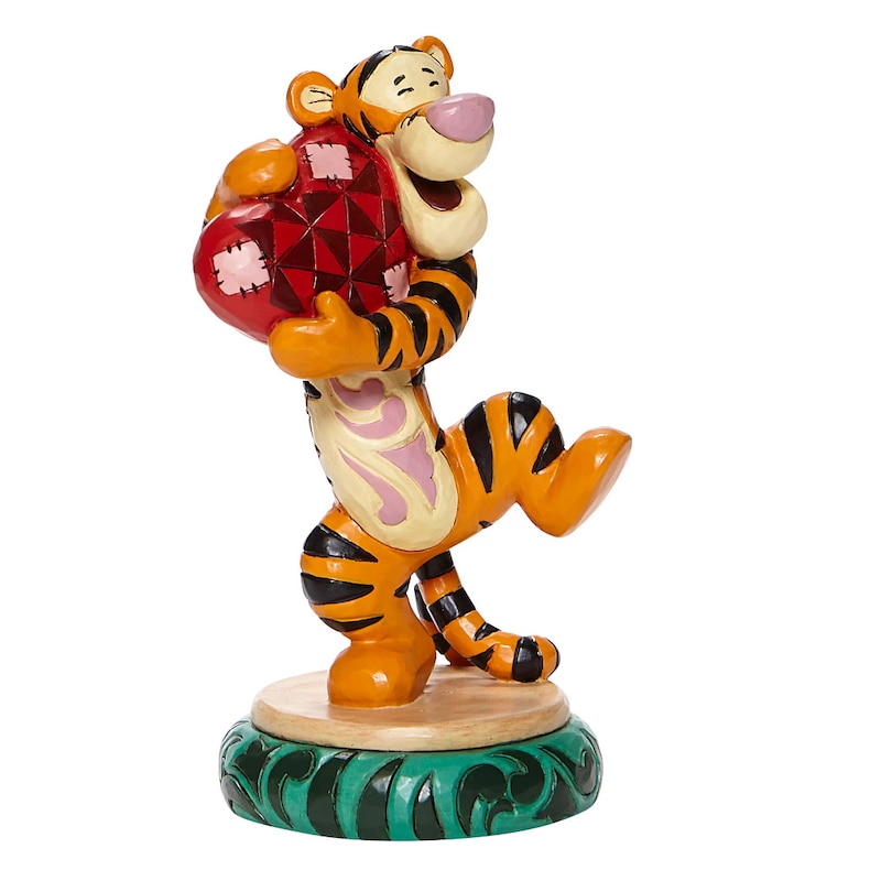 Main Image 3 of Disney Traditions Heartfelt Hug Tigger Heart Figurine