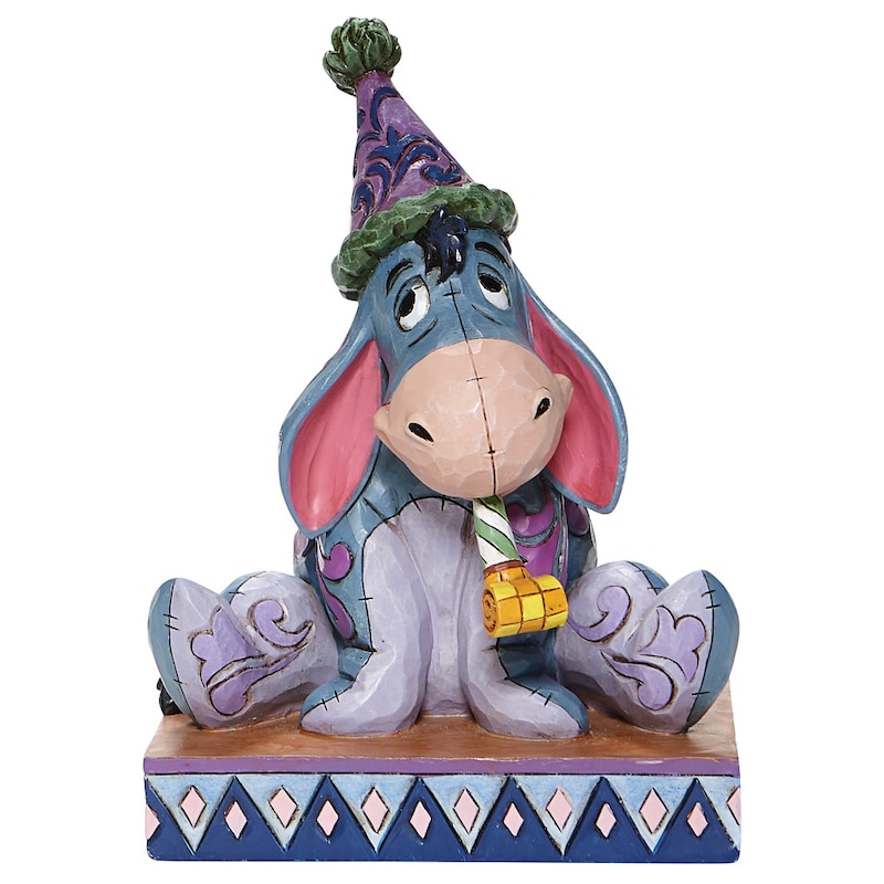 Disney Traditions Birthday Blues Eeyore Birthday Figurine