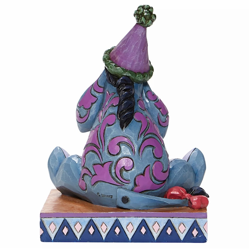 Main Image 2 of Disney Traditions Birthday Blues Eeyore Birthday Figurine