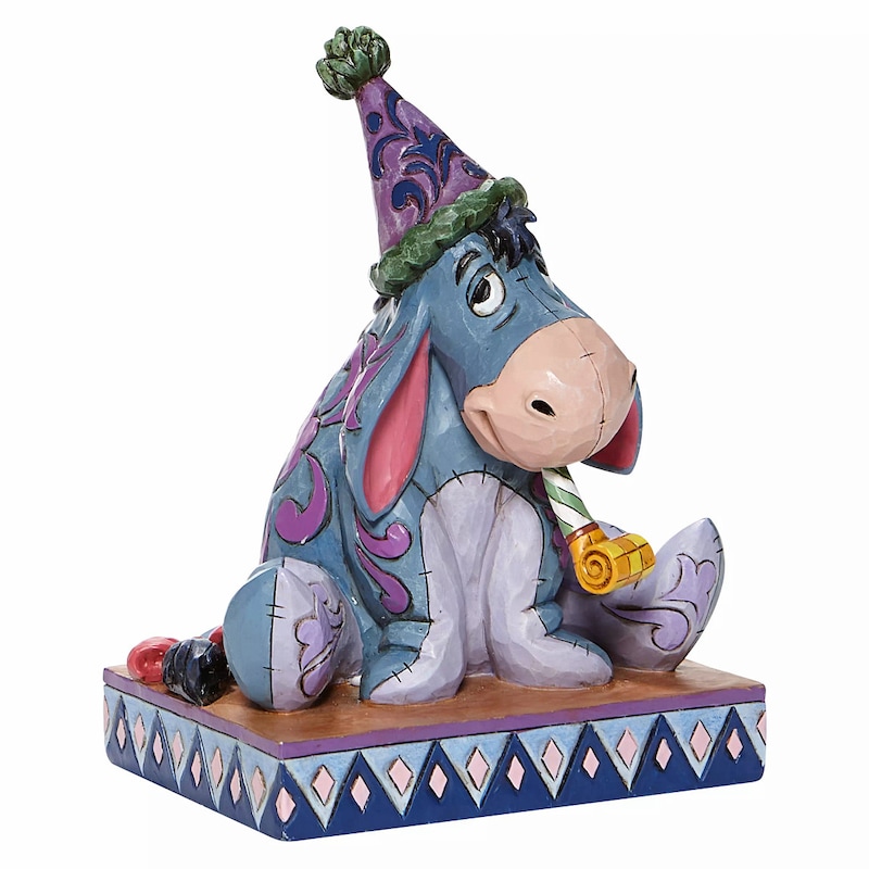 Main Image 4 of Disney Traditions Birthday Blues Eeyore Birthday Figurine
