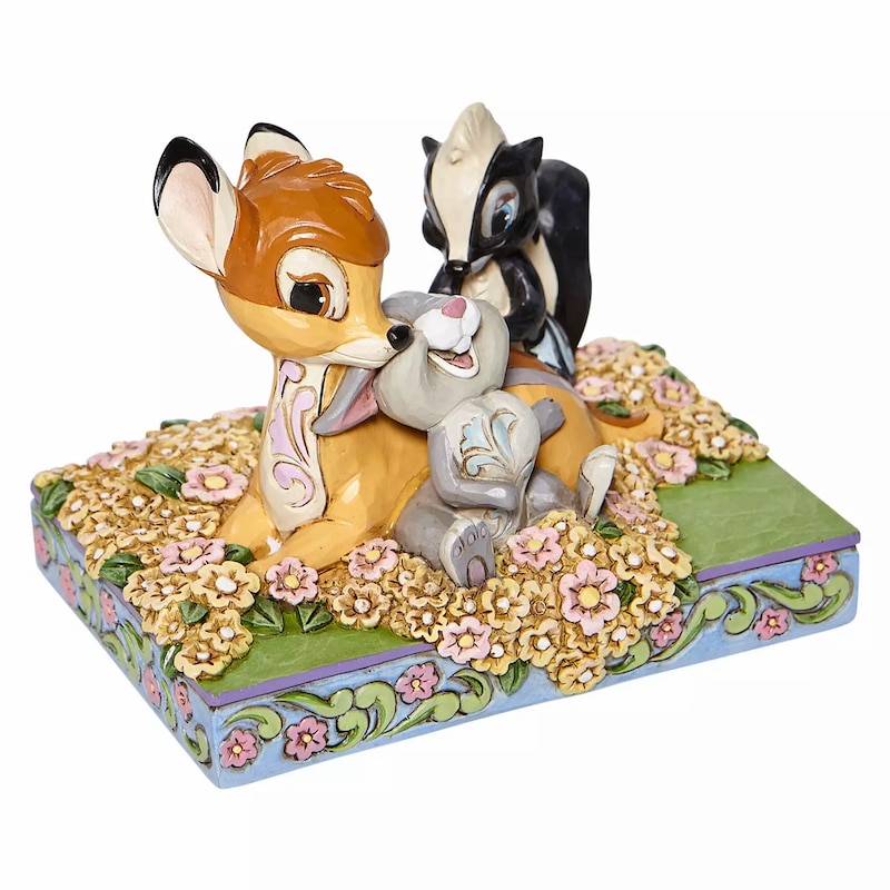 Main Image 3 of Disney Traditions Childhood Friends Bambi & Friends Figurine