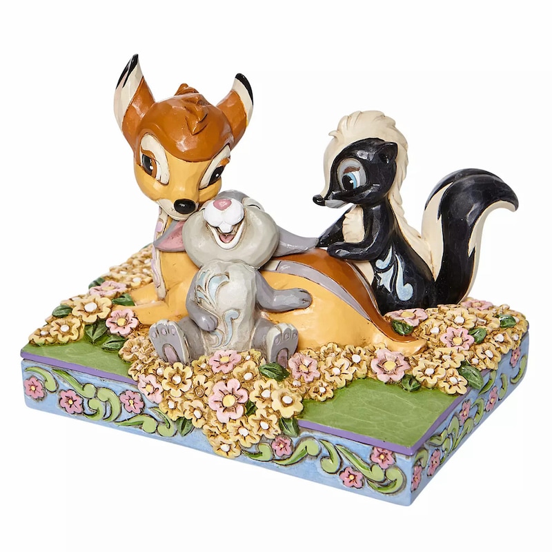 Main Image 4 of Disney Traditions Childhood Friends Bambi & Friends Figurine