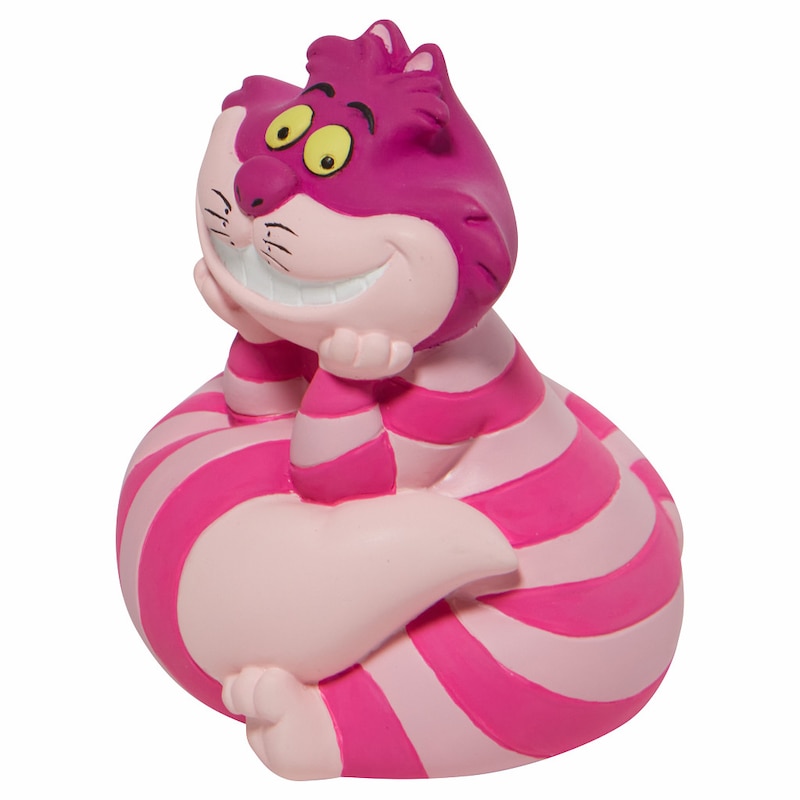 Main Image 2 of Disney Showcase Cheshire Cat Leaning On Tail Mini Figurine