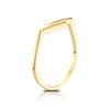 Thumbnail Image 1 of 9ct Yellow Gold Flat Bar Ring