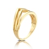 Thumbnail Image 2 of 9ct Yellow Gold 3 In 1 Wishbone Ring