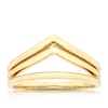 Thumbnail Image 2 of 9ct Yellow Gold 3 In 1 Wishbone Ring