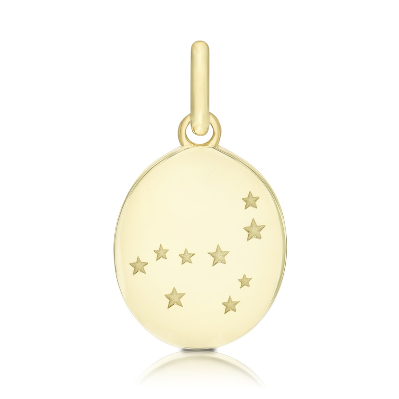 Capricorn Gold Pendant