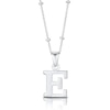 Thumbnail Image 0 of Sterling Silver Initial E Pendant