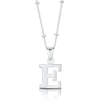 Thumbnail Image 1 of Sterling Silver Initial E Pendant