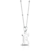 Thumbnail Image 2 of Sterling Silver Initial E Pendant