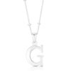 Thumbnail Image 1 of Sterling Silver Initial G Pendant