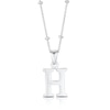 Thumbnail Image 1 of Sterling Silver Initial H Pendant
