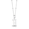Thumbnail Image 2 of Sterling Silver Initial H Pendant