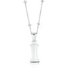 Thumbnail Image 1 of Sterling Silver Initial I Pendant