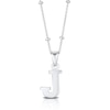 Thumbnail Image 1 of Sterling Silver Initial J Pendant