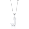 Thumbnail Image 0 of Sterling Silver Initial J Pendant