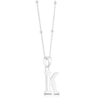 Thumbnail Image 1 of Sterling Silver Initial K Pendant