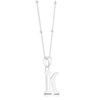 Thumbnail Image 2 of Sterling Silver Initial K Pendant