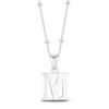 Thumbnail Image 1 of Sterling Silver Initial M Pendant